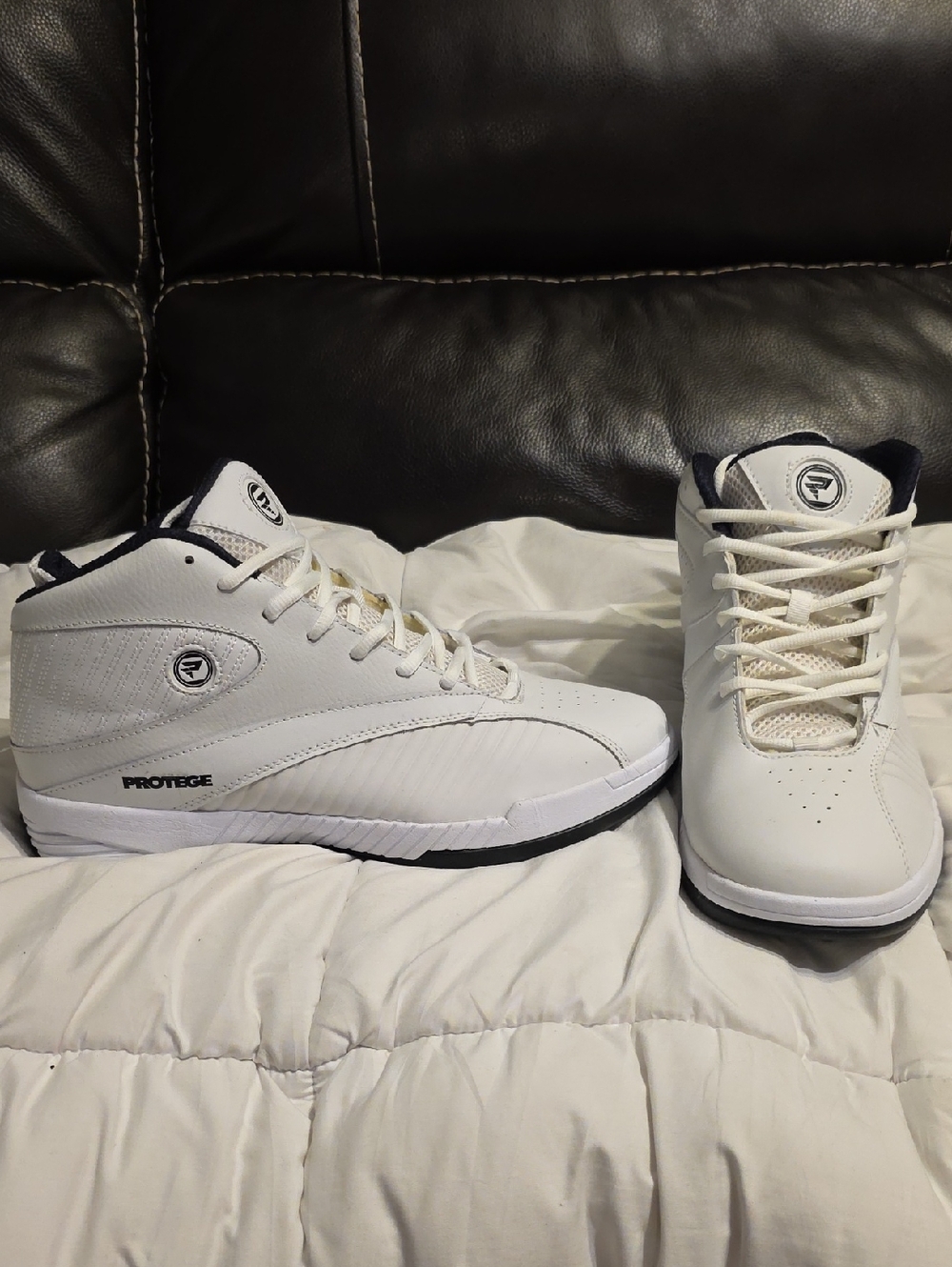 Protege Men's High-Top Athletic Sneakers Never Used 12M